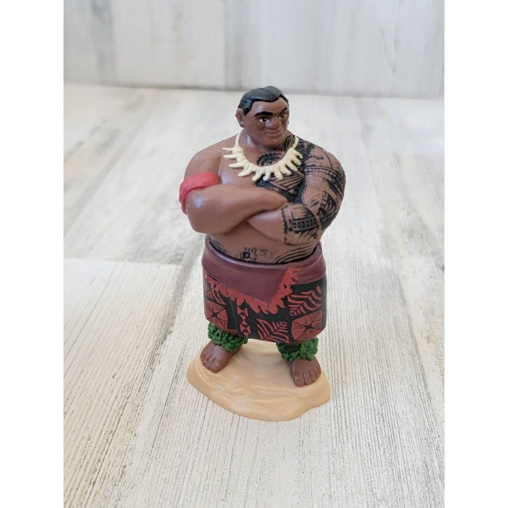 Jakks Moana dad King Chief leader Disney Pixar toy figure